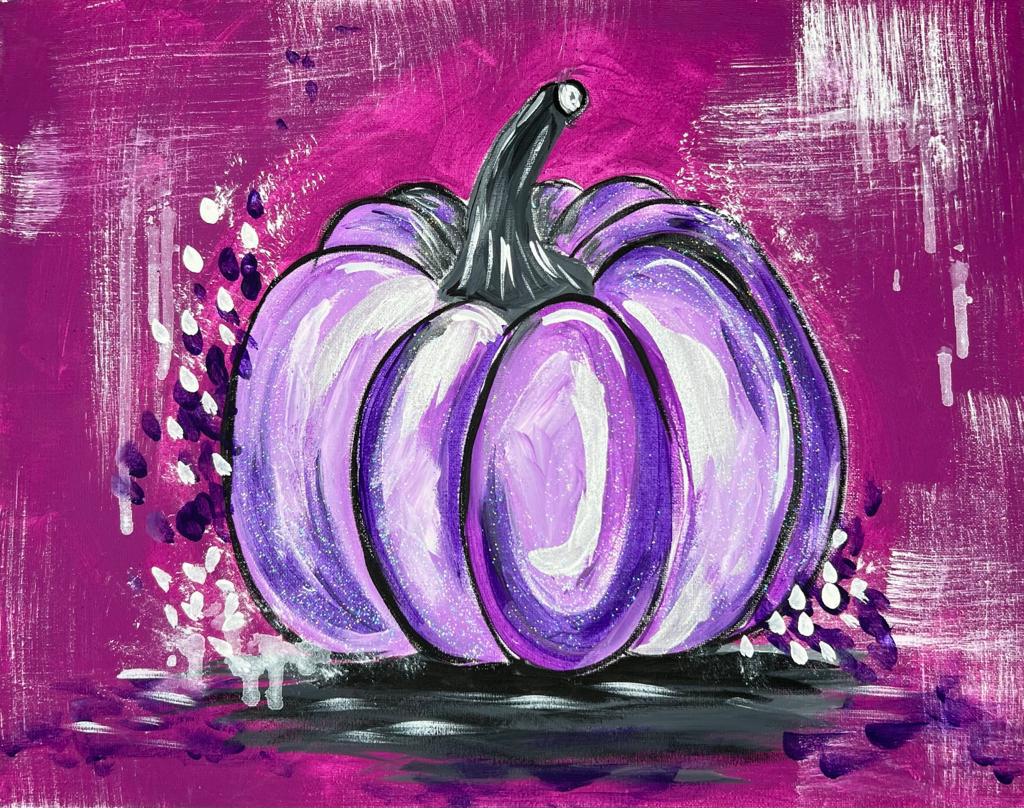 PAINT & POUR - PICK YOUR PUMPKIN Sun 10/27 4-6pm