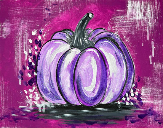 PAINT & POUR - PICK YOUR PUMPKIN Sun 10/27 4-6pm