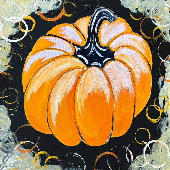 PAINT & POUR - PICK YOUR PUMPKIN Sun 10/27 4-6pm