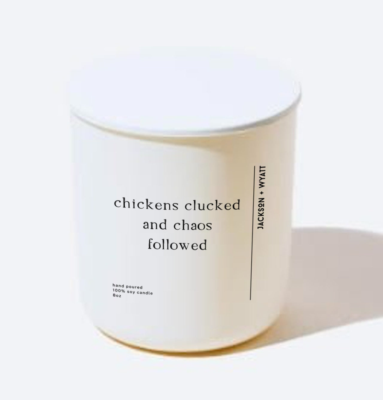 JW Chickens Clucked Candle - White Street Market